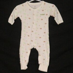 HONEY BUNNY - HB Organics | 3-6 months | Baby Onesie with Animal Print Pattern